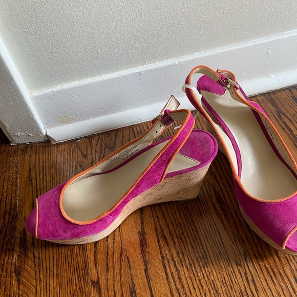 Nine West wedge heels sandals - never worn! - Picture 2 of 4